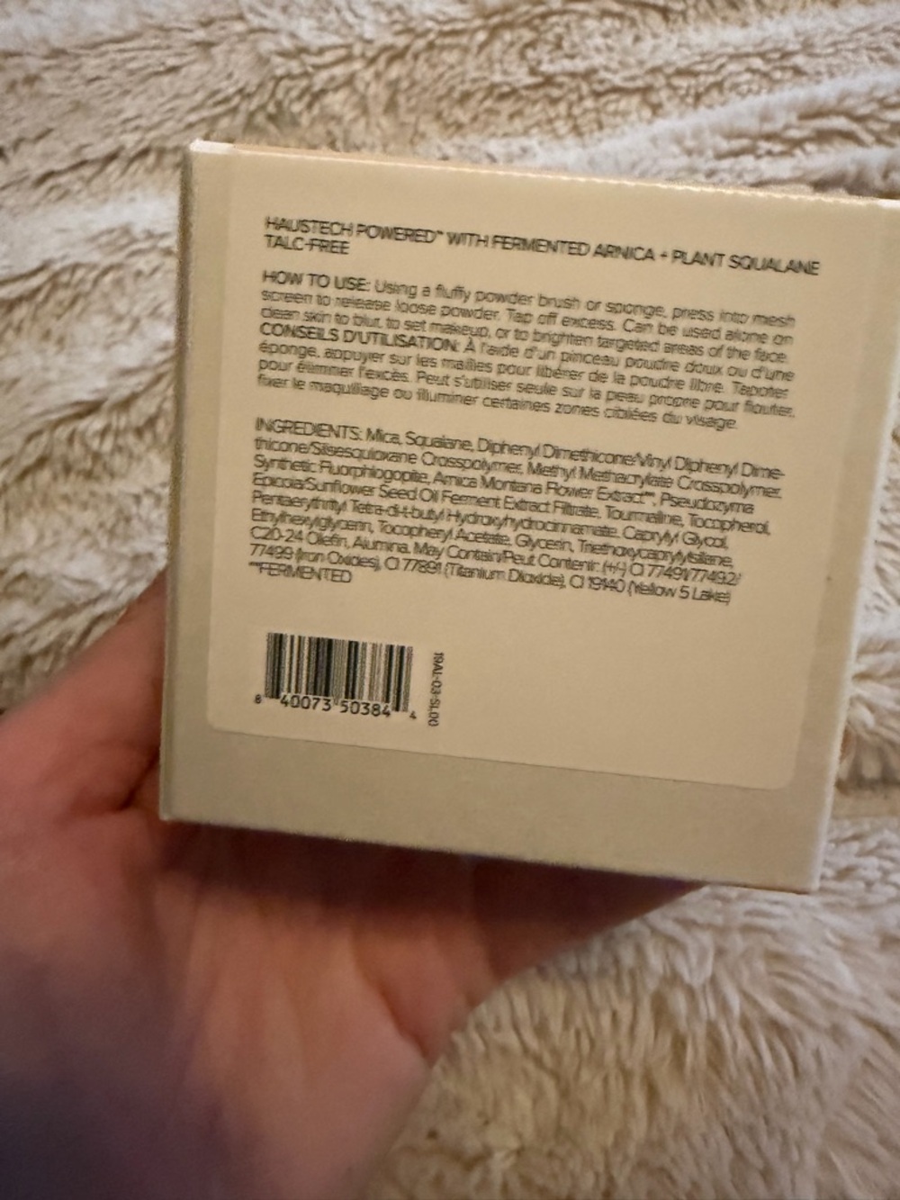 Haus Labs Bio-Blurring Loose Setting Powder - golden - Picture 3 of 3